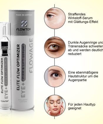 Augenserum straffendes Wirkstoffserum, reduziert dunkle Augenringe und Tränensäcke, für jeden Hauttyp geeignet